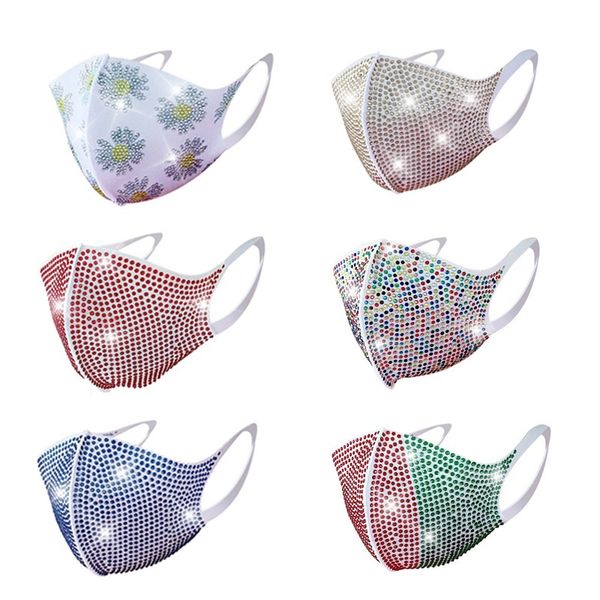 2020 fashion flash rhinestone mask mesh mask breathable foldable mouth masks reusable anti-dust protective masks personalized customization
2020 fashion flash rhinestone mask mesh mask breathable foldable mouth masks reusable anti-dust protective masks personalized customization