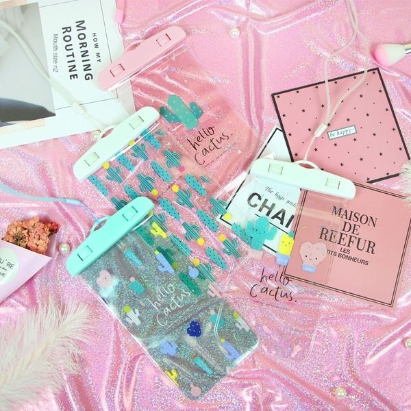 cartoon girl mobile waterproof phone waterproof bag fresh cactus lanyard swimming spring mobile phone bag
cartoon girl mobile waterproof phone waterproof bag fresh cactus lanyard swimming spring mobile phone bag