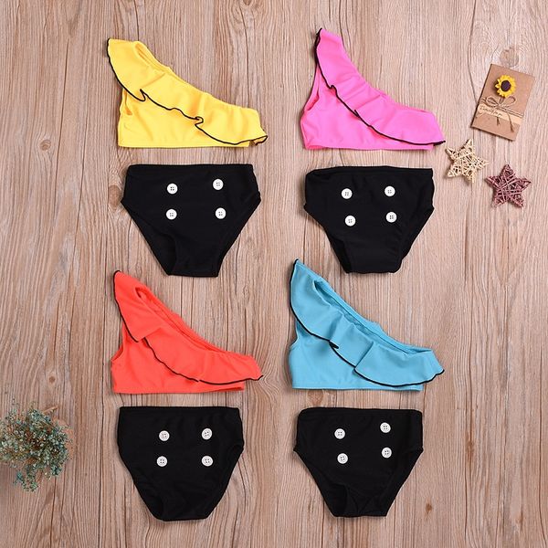 a4kx1 girls' children's clothing short bottoming baby and children two-piece swimming lotus collar shoulder swimsuit children', White;black
a4kx1 girls' children's clothing short bottoming baby and children two-piece swimming lotus collar shoulder swimsuit children', White;black