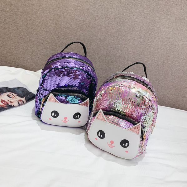 school bags kid backpack sequins cartoon cat print bags kindergarten toddler children school backpack for girls
school bags kid backpack sequins cartoon cat print bags kindergarten toddler children school backpack for girls