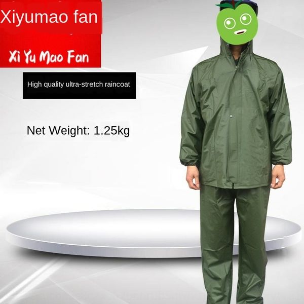 bicycle oxford cloth oxford clothcloth coat labor protection rider ultra-thin outdoor full set raincoat men's single bicycle, Black
bicycle oxford cloth oxford clothcloth coat labor protection rider ultra-thin outdoor full set raincoat men's single bicycle, Black