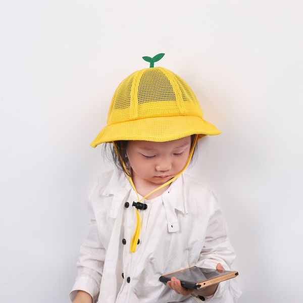 2020 new children's fisherman bucket bucket kindergarten yellow hat baby's cute bean sprout mesh breathable sun hat, Blue;gray
2020 new children's fisherman bucket bucket kindergarten yellow hat baby's cute bean sprout mesh breathable sun hat, Blue;gray