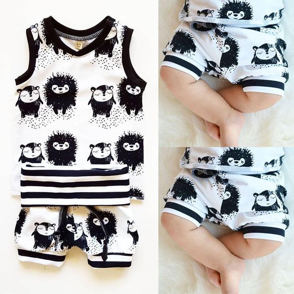 pudcoco cute newborn infant baby girl boy clothes toddler kids printed vest t-shirt+shorts outfits set tracksuit, White
pudcoco cute newborn infant baby girl boy clothes toddler kids printed vest t-shirt+shorts outfits set tracksuit, White