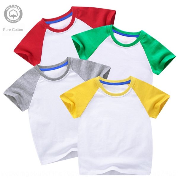 rvvpx wear summer 2020 new baby short-sleeved cotton shoes children's children's t-shirt boy solid color stitching half-sleeved gi, Blue
rvvpx wear summer 2020 new baby short-sleeved cotton shoes children's children's t-shirt boy solid color stitching half-sleeved gi, Blue