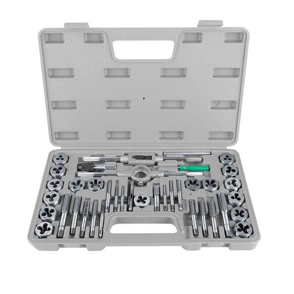 40pcs alloy wire taper die hand tap wrench die scaffold inch tap combination tapping set screw thread metric plug screw
40pcs alloy wire taper die hand tap wrench die scaffold inch tap combination tapping set screw thread metric plug screw