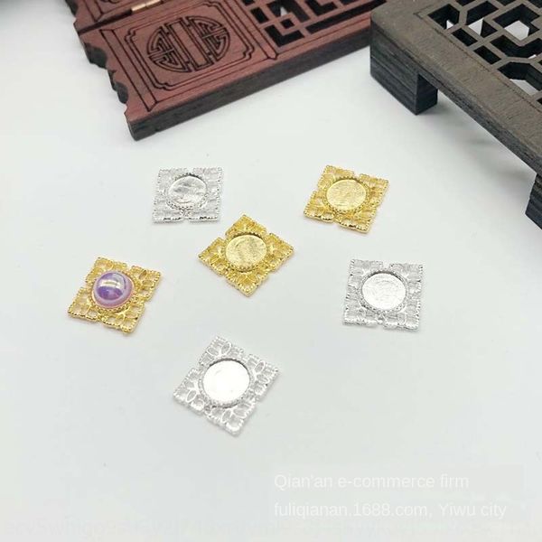 uiuqp antique accessories color protection alloy 15mm square pendant-shaped diy antique accessories color protection alloy 15mm square pend, Silver
uiuqp antique accessories color protection alloy 15mm square pendant-shaped diy antique accessories color protection alloy 15mm square pend, Silver