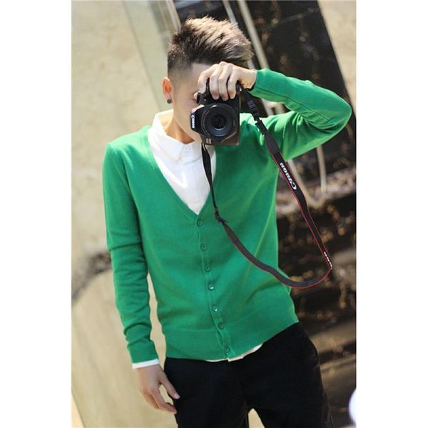 small plate type thin candy color knitted cardigan spring and autumn new men and women wear, White;black
small plate type thin candy color knitted cardigan spring and autumn new men and women wear, White;black