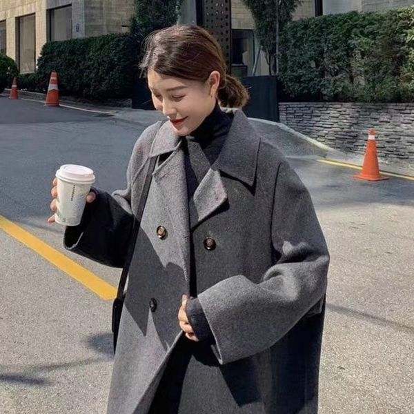 women's wool & blends coat 2021 arrivals women long woolen overcoat belt black jacket oversize clothes
women's wool & blends coat 2021 arrivals women long woolen overcoat belt black jacket oversize clothes