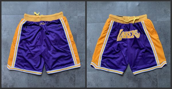 

Los Angeles Lakers 1997-98 Just Don Hardwood NBA Men Basketball Shorts