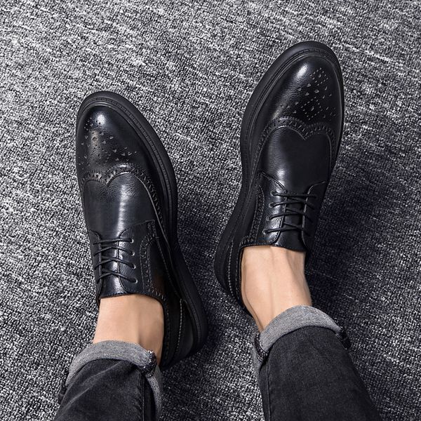 for hombre fashion cuero men flat mens de sale boots shoes casuales sapato male leather para mens white shoe causal, Black
for hombre fashion cuero men flat mens de sale boots shoes casuales sapato male leather para mens white shoe causal, Black