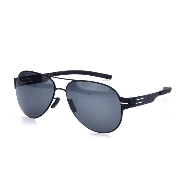 pilot brand designer no screw polarized sunglasses for men and women spectacles fashional glasses oculos with original case, Silver
pilot brand designer no screw polarized sunglasses for men and women spectacles fashional glasses oculos with original case, Silver