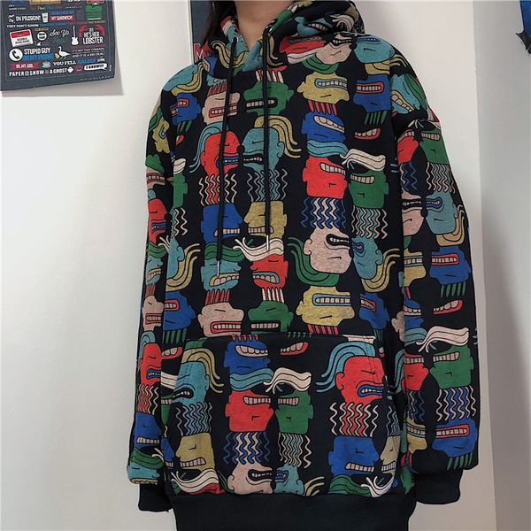версия для печати толстовка женщины толстовки крупногабаритные hoodie harajuku kpop hood с капюшоном женщина сыпучие bf student coat sudader, Black
версия для печати толстовка женщины толстовки крупногабаритные hoodie harajuku kpop hood с капюшоном женщина сыпучие bf student coat sudader, Black