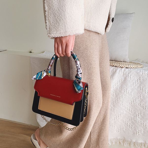 acsst 2020 personalized contrast color women's new hand bag korean contrast color small ck shoulder slant cross portable handbag silk s, White
acsst 2020 personalized contrast color women's new hand bag korean contrast color small ck shoulder slant cross portable handbag silk s, White