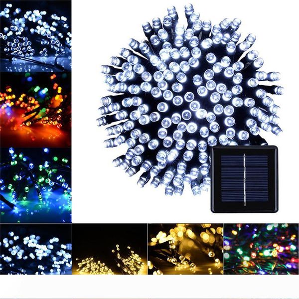 8 цвет водонепроницаемый 100led 200led 300led 400led 500led фестиваль партии фея рождество украшения сада светодиодные строки лампы солнечны
8 цвет водонепроницаемый 100led 200led 300led 400led 500led фестиваль партии фея рождество украшения сада светодиодные строки лампы солнечны