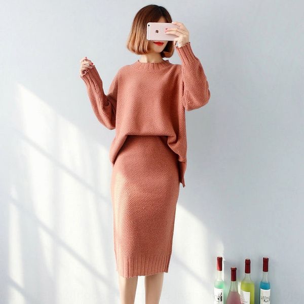 ktapm knitted suit women's autumn and winter sweater wool wool korean style two-piece set long sleeve round neck loose sweater + split, Gray
ktapm knitted suit women's autumn and winter sweater wool wool korean style two-piece set long sleeve round neck loose sweater + split, Gray