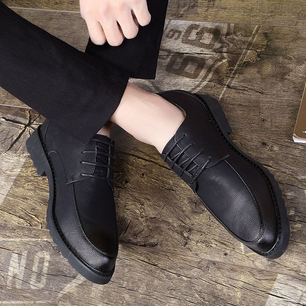 men's genuine leather casual shoes 2020 men's british style designer shoes luxury band outdoor moccasins men loafers sneakers, Black
men's genuine leather casual shoes 2020 men's british style designer shoes luxury band outdoor moccasins men loafers sneakers, Black