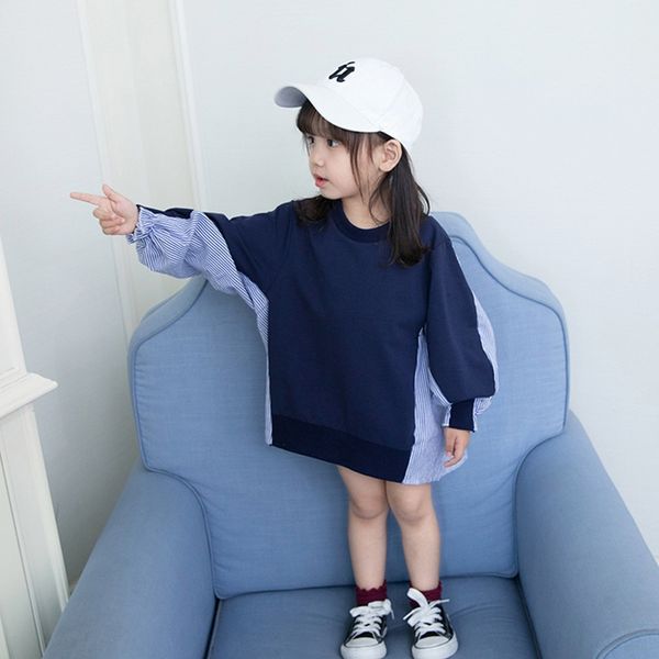 ocavq season 2020 new medium and small girls western style loose children's clothing shirt stitching shirt children's clothes fash, White;black
ocavq season 2020 new medium and small girls western style loose children's clothing shirt stitching shirt children's clothes fash, White;black