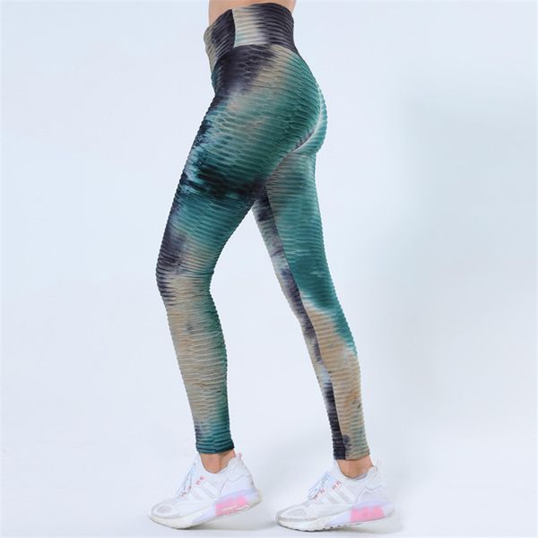 stretch gradient printed leggings women casual slim pants push up sports pants fitness running plus size summer, Black 
stretch gradient printed leggings women casual slim pants push up sports pants fitness running plus size summer, Black