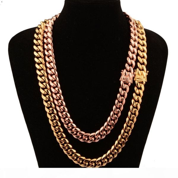new arrive 8mm 10mm 12mm 14mm stainless steel curb cuban chain necklace boys mens fashion chain dragon clasp gold rosegold jewelry, Silver
new arrive 8mm 10mm 12mm 14mm stainless steel curb cuban chain necklace boys mens fashion chain dragon clasp gold rosegold jewelry, Silver