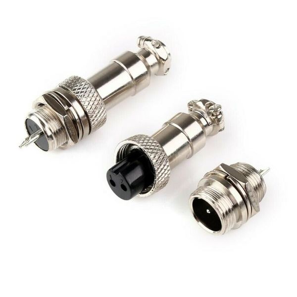 new 5pcs gx12 female&male connector plug socket metal aviation plug 12mm wire cable panel connector circular socket
new 5pcs gx12 female&male connector plug socket metal aviation plug 12mm wire cable panel connector circular socket