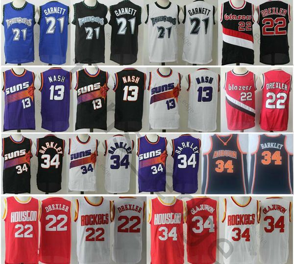 mens basketball jersey hakeem 34 olajuwon 11 yao clyde 22 drexler steve 13 nash charles 34 barkley stitched kevin 21 garnett shirts, Black
mens basketball jersey hakeem 34 olajuwon 11 yao clyde 22 drexler steve 13 nash charles 34 barkley stitched kevin 21 garnett shirts, Black