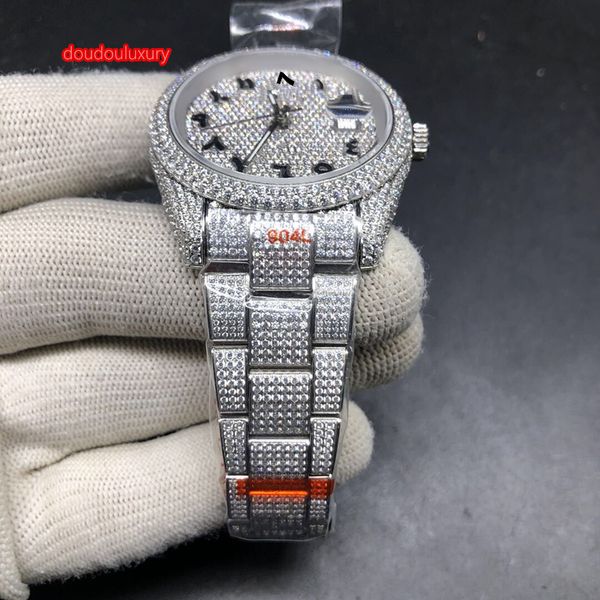 trendy scale watch fashion popular mechanical diamond hip numeral men's style watches automatic hop silver watch rap arabic uegaa, Slivery;brown
trendy scale watch fashion popular mechanical diamond hip numeral men's style watches automatic hop silver watch rap arabic uegaa, Slivery;brown
