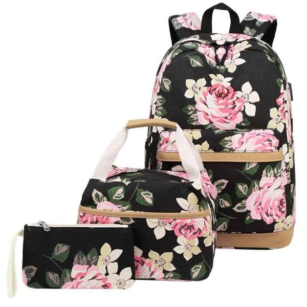 casual backpack for women floral school bag with usb charging port 3pc waterproof bag school pack for female 0226
casual backpack for women floral school bag with usb charging port 3pc waterproof bag school pack for female 0226