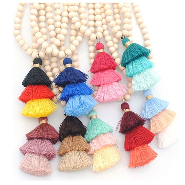 bohemian style tassel necklace wooden beads retro long necklace ladies fashion high jewelry birthday gift 2020 new necklaces, Silver
bohemian style tassel necklace wooden beads retro long necklace ladies fashion high jewelry birthday gift 2020 new necklaces, Silver