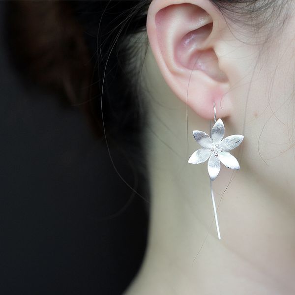 925 sterling silver handmade lotus flower long earrings for women high-quality fashion girl drop earings sterling-silver-jewelry
925 sterling silver handmade lotus flower long earrings for women high-quality fashion girl drop earings sterling-silver-jewelry