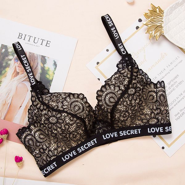 blackday 2pcs lace floral letter straps bra women plus size lingerie comfort adjusted wireless bralette push up bra female, Red;black
blackday 2pcs lace floral letter straps bra women plus size lingerie comfort adjusted wireless bralette push up bra female, Red;black