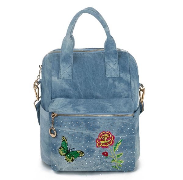 travel bag lady women backpack backpack for teenage girls dropshipping cowboy design fashion butterfly embroidery
travel bag lady women backpack backpack for teenage girls dropshipping cowboy design fashion butterfly embroidery