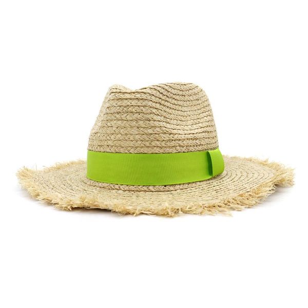 hanxi handmade raffia straw hat summer sun visor hats for women lady foldable fashion jazz cap wide brim panama beach hat, Blue;gray
hanxi handmade raffia straw hat summer sun visor hats for women lady foldable fashion jazz cap wide brim panama beach hat, Blue;gray