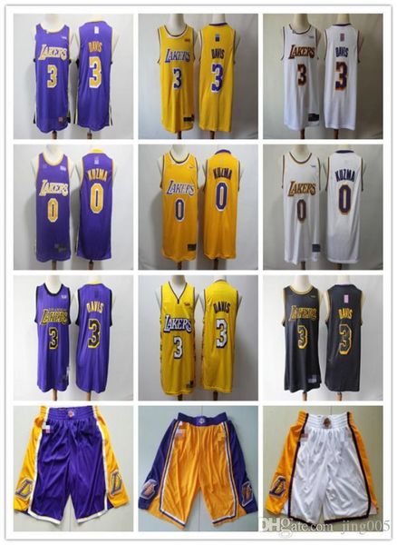 mens los angeles lakers 0 kyle kuzma 3 anthony davis yellow purple basketball shorts basketball jersey, Black;red
mens los angeles lakers 0 kyle kuzma 3 anthony davis yellow purple basketball shorts basketball jersey, Black;red