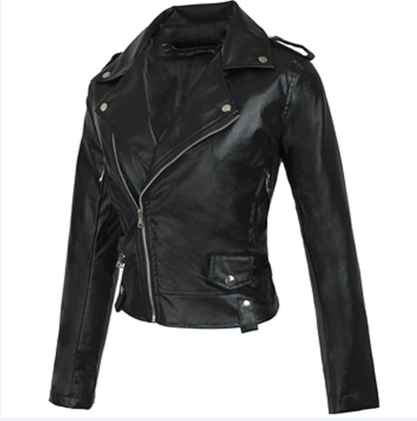 women's leather & faux black jacket fashion ladies gothic coats turn-down collar punk women 2021 winter
women's leather & faux black jacket fashion ladies gothic coats turn-down collar punk women 2021 winter