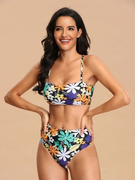 2020 new women's printed 2020 new swimsuit women's printed bikini bikini swimsuitswimsuit swimsuitswimsuit, White;black
2020 new women's printed 2020 new swimsuit women's printed bikini bikini swimsuitswimsuit swimsuitswimsuit, White;black