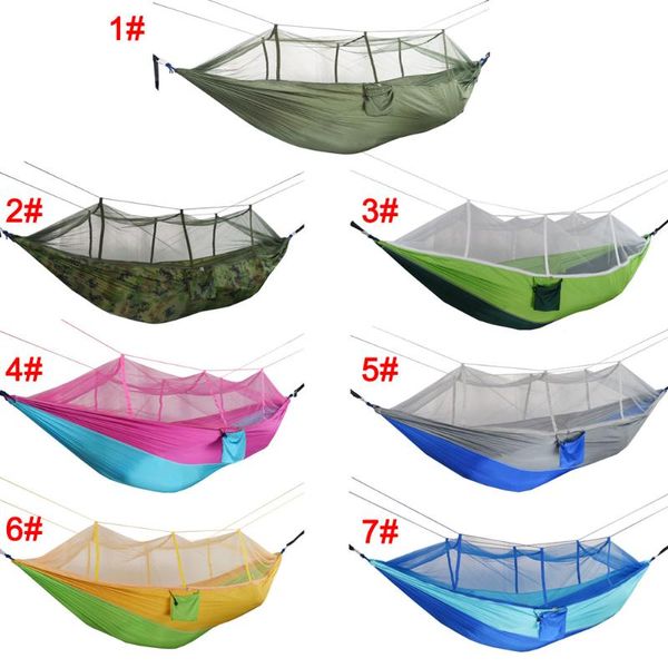tents and shelters portable double swing hammock nylon bed with mosquito net for campinghiking b88
tents and shelters portable double swing hammock nylon bed with mosquito net for campinghiking b88