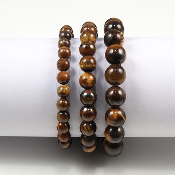 6/8/10 mm tiger eye natural beaded bracelet prayer female pulseira bracelsts & bangles man women jewelry accessories wholesale, Black 
6/8/10 mm tiger eye natural beaded bracelet prayer female pulseira bracelsts & bangles man women jewelry accessories wholesale, Black