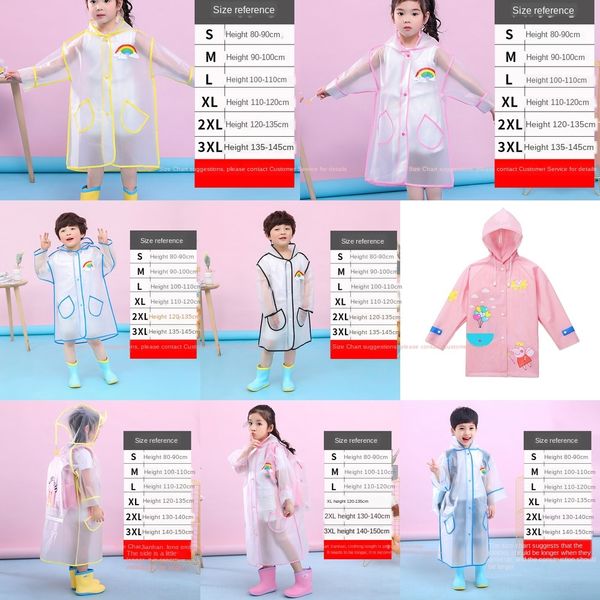 ydceb poncho one-piece children's rain school clothes whole body girls' children's raincoat waterproof girls' pupils clo
ydceb poncho one-piece children's rain school clothes whole body girls' children's raincoat waterproof girls' pupils clo