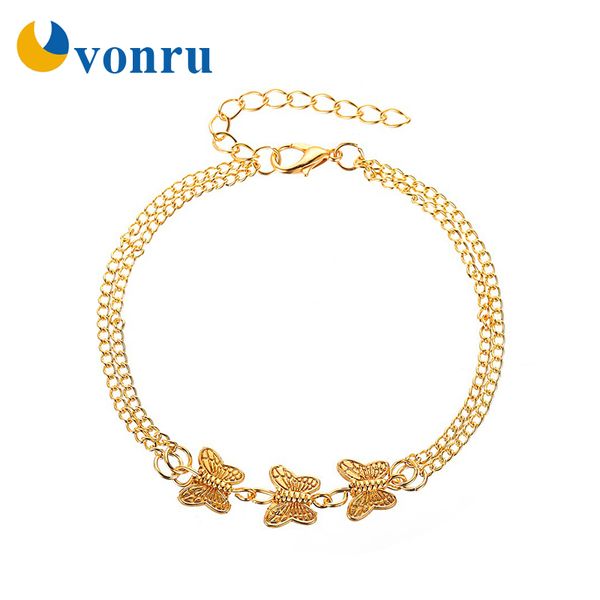 vonru new butterfly shape bracelet for women girls fashion creative exquisite get together wedding outdoor jewellery, Golden;silver
vonru new butterfly shape bracelet for women girls fashion creative exquisite get together wedding outdoor jewellery, Golden;silver