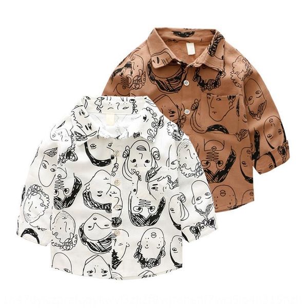 2019 small and medium-sized children's tong chen shan tong chen shan children's shirt shirt printed male baby long sleeve lapel, White;black
2019 small and medium-sized children's tong chen shan tong chen shan children's shirt shirt printed male baby long sleeve lapel, White;black