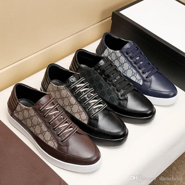 new mens sneakers shoes casual leather footwear chaussures pour hommes with box mens shoes fashion type luxury scarpe da uomo drop ship, Black
new mens sneakers shoes casual leather footwear chaussures pour hommes with box mens shoes fashion type luxury scarpe da uomo drop ship, Black