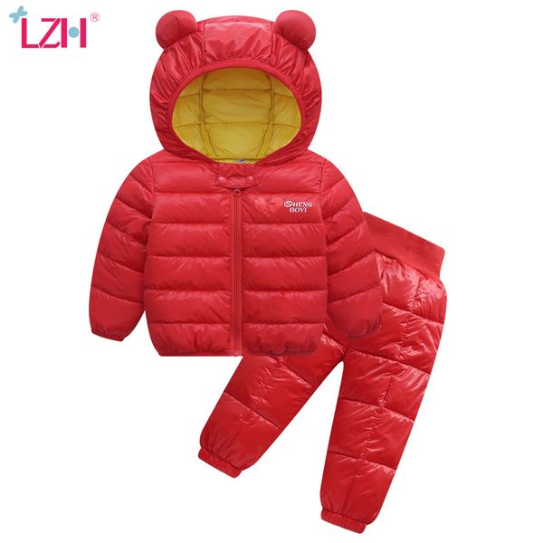 lzh 2020 new autumn warm winter children suit casual hooded coat+trousers kids outfit baby boys clothes for girls clothing set, White
lzh 2020 new autumn warm winter children suit casual hooded coat+trousers kids outfit baby boys clothes for girls clothing set, White