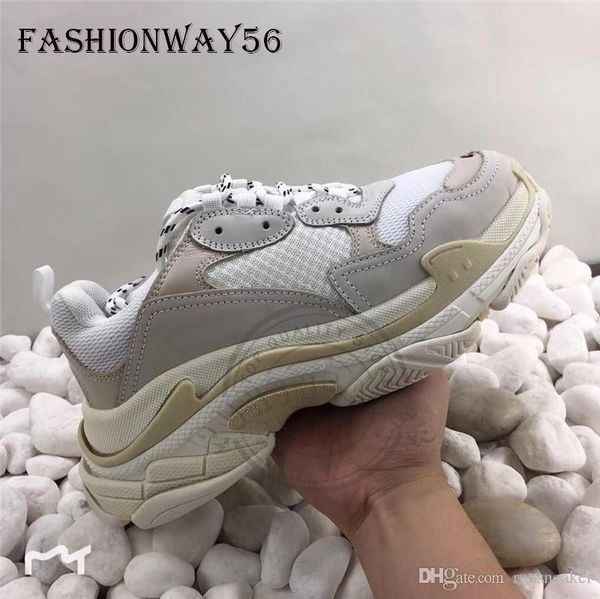 fashion luxury designer triple s paris 17fw sneakers men women trainers sports casual dad sho, Black
fashion luxury designer triple s paris 17fw sneakers men women trainers sports casual dad sho, Black