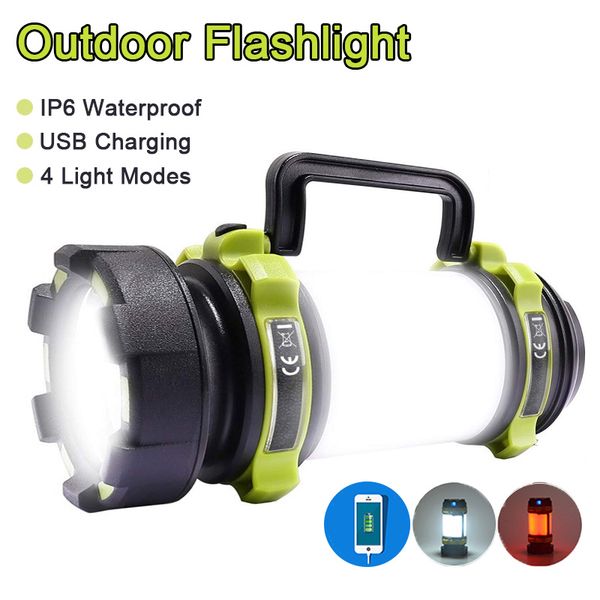 outdoor camping light led flashlights hiking hunting dimmable spotlight emergency searchlight usb recharg portable camping torch
outdoor camping light led flashlights hiking hunting dimmable spotlight emergency searchlight usb recharg portable camping torch