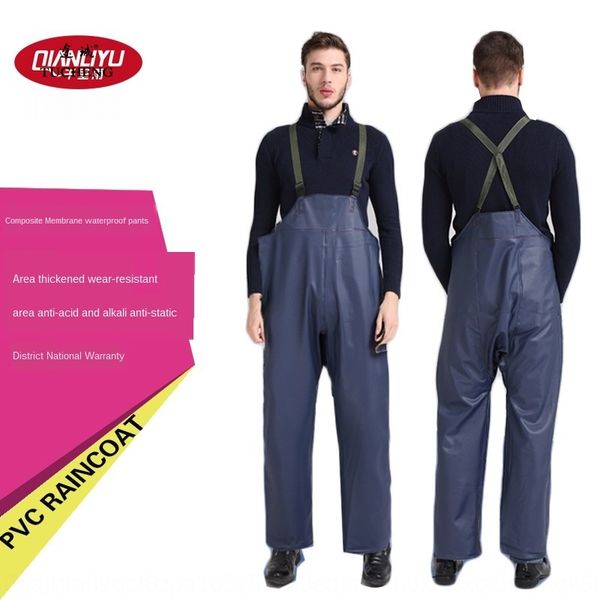n6r8n blue leather beef tendon strap single rain jumpsuit sling jumpsuit waterproof one-piece breeding pants suspender pants men and women p
n6r8n blue leather beef tendon strap single rain jumpsuit sling jumpsuit waterproof one-piece breeding pants suspender pants men and women p