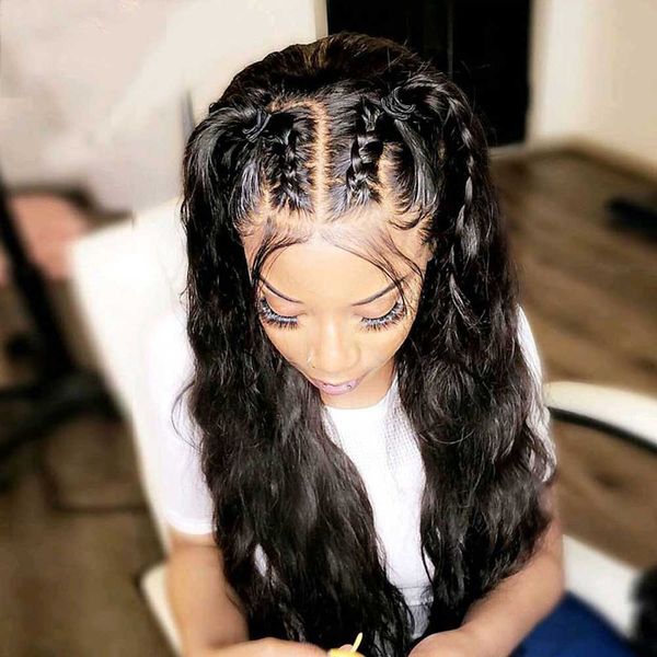 13x6 lace front human hair wigs loose deep wave glueless full lace wig 360 lace frontal wig pre plucked with baby hair 150% remy, Black
13x6 lace front human hair wigs loose deep wave glueless full lace wig 360 lace frontal wig pre plucked with baby hair 150% remy, Black
