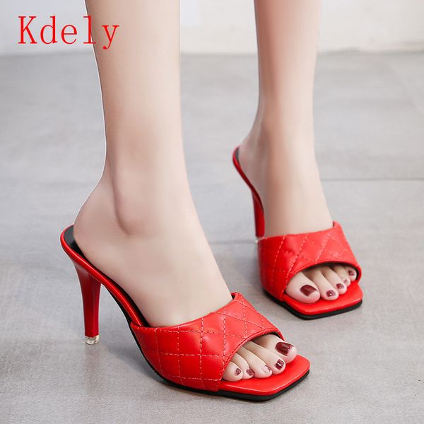 sandals vintage square toe slipper women solid gingham high heel women's block ladies shoes, Black
sandals vintage square toe slipper women solid gingham high heel women's block ladies shoes, Black