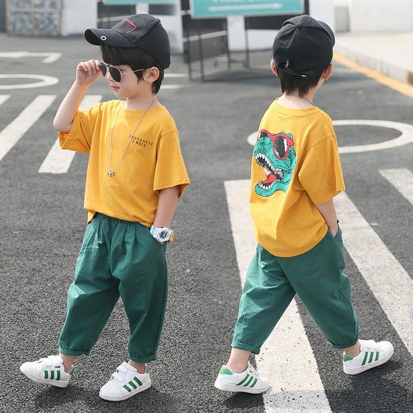 wear summer 2020 new boy's suit children's children's cartoon short sleeve two-piece suit fashion
wear summer 2020 new boy's suit children's children's cartoon short sleeve two-piece suit fashion