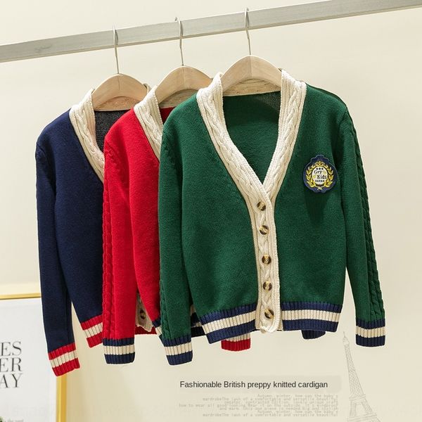 zvd75 children's coarse thread cardigan sweater male and female students school student sweater student kindergarten school uniform cla, Blue
zvd75 children's coarse thread cardigan sweater male and female students school student sweater student kindergarten school uniform cla, Blue