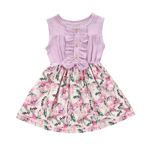 girl's dresses girls sleeveless cotton and linen upper body printed dress summer bow floral sunscreen clothing s4, Red;yellow
girl's dresses girls sleeveless cotton and linen upper body printed dress summer bow floral sunscreen clothing s4, Red;yellow